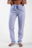 pantalon de pyjama femme en popeline de coton motif crabes rayures fabrique au portugal