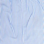 Short femme en coton echancre boutons bois rayures oakland bleu 2