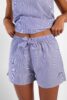 short femme en popeline de coton rayure ars en re fabrique au portugal 3