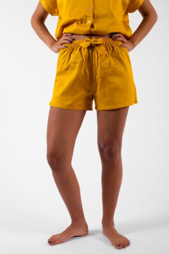 Short femme - Satin miel
