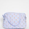 vanity valisette crabes tissu coton enduit trousse de toilette