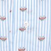caleçon homme classique coupe française coton fabriqué au Portugal, motif crabes portant une marinière