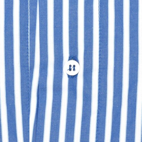 caleçon homme classique coupe française coton fabriqué au portugal rayé bleu blanc