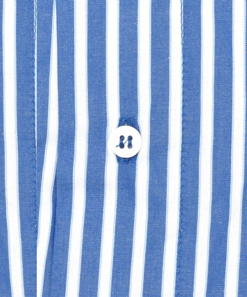 caleçon homme classique coupe française coton fabriqué au portugal rayé bleu blanc