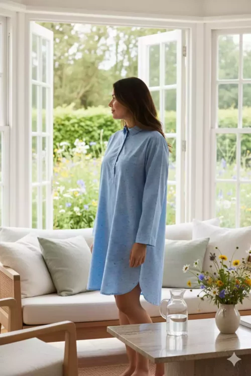 Liquette femme manches longues - Oiseaux