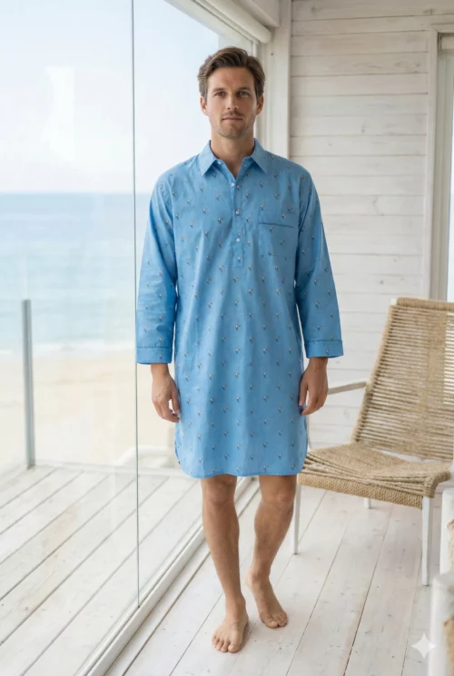Chemise de nuit homme - Toucans