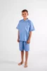 pyjama court garçon surfeur pyjama short enfant chemise bermuda surf