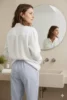 Pantalon de pyjama femme classique coton maitre renard fabrique portugal Tignes flanelle rayures 100
