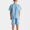 Pyjama enfant court en coton bateaux