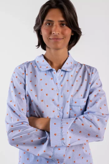Pyjamas longs femme - Classique "Crabes"