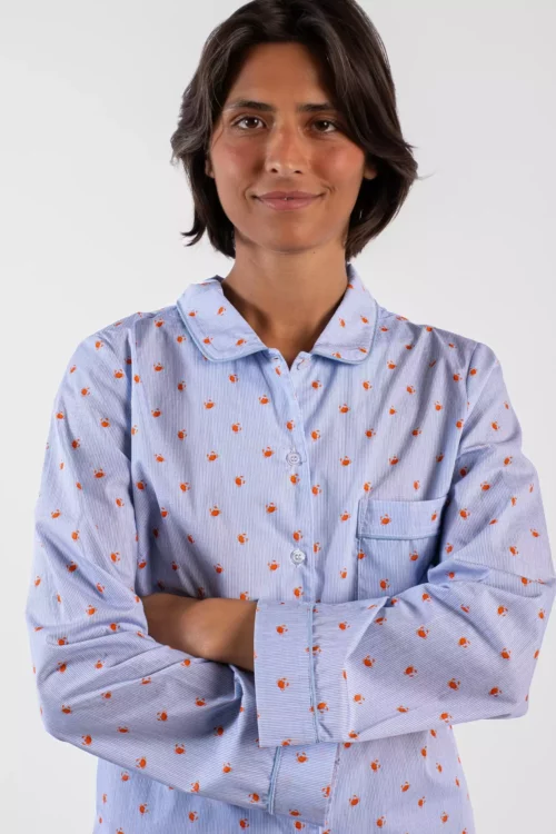 Pyjamas longs femme - Classique "Crabes"