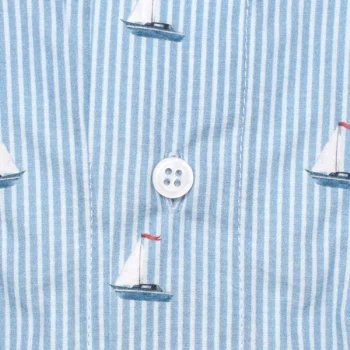 caleçon homme classique coupe française coton fabriqué au portugal rmotif bateaux voiliers rayures bleu