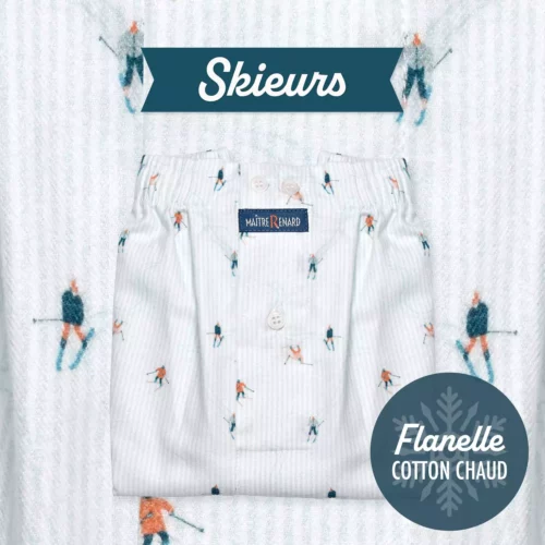 Caleçon homme classique - Skieurs
