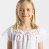 chemise de nuit été fille coton bonbon sucrerie
