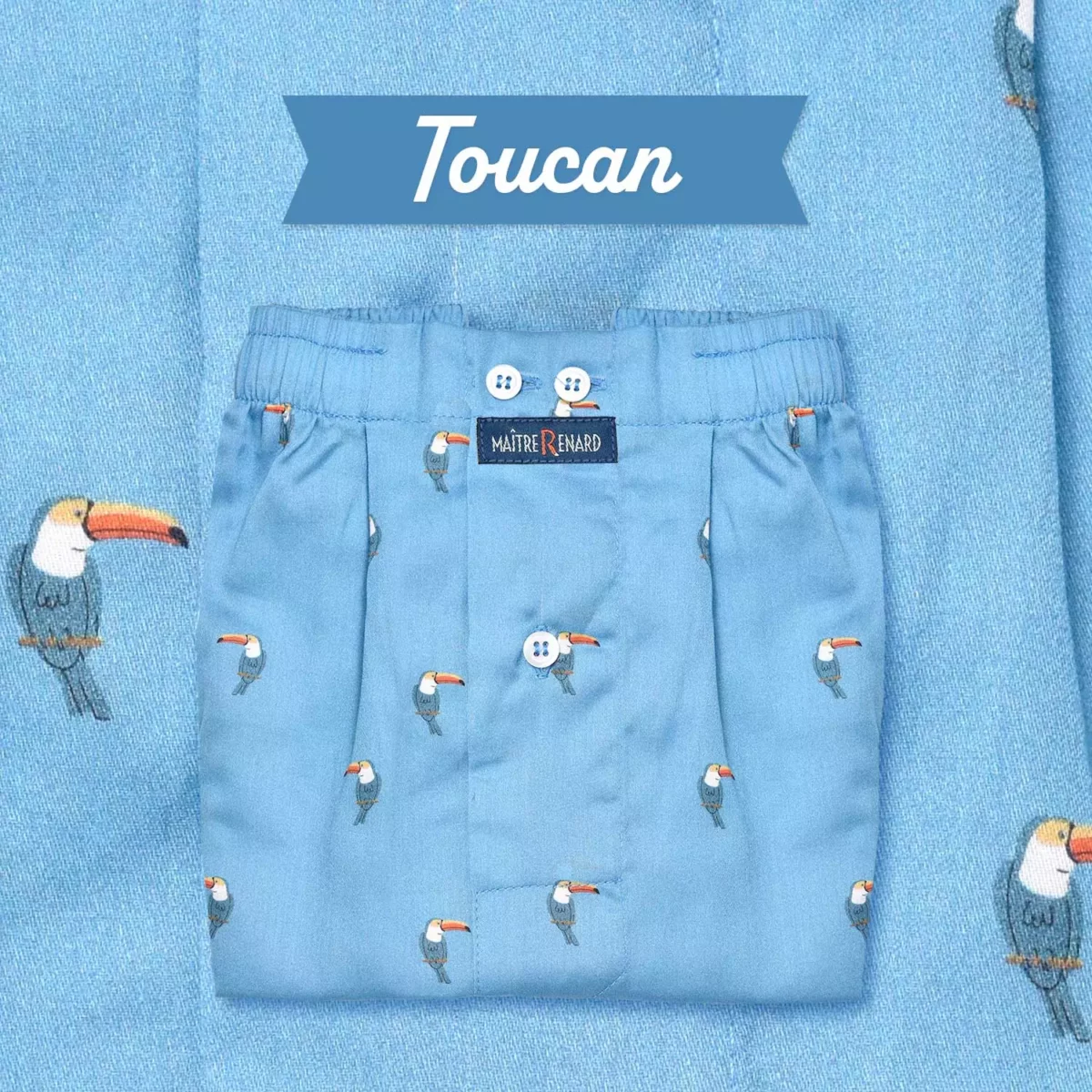 Caleçon homme classique - Toucans
