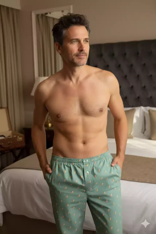 Pantalon de pyjama homme - Renards