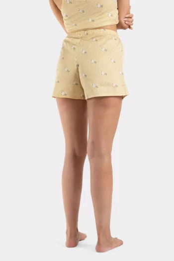 short noeud femme calecon nuit cacatoes