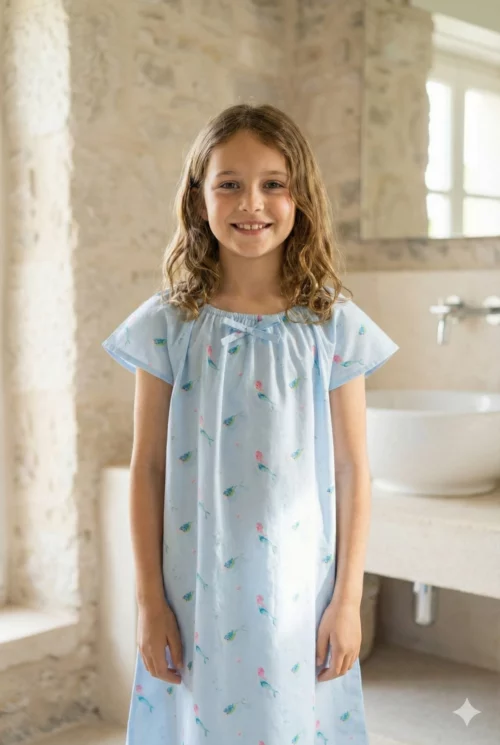 Chemise de nuit fille été - Sirènes