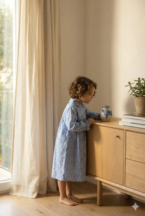 Chemise de nuit longue - Romance