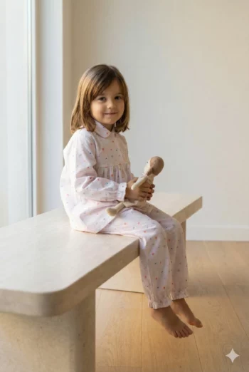Pyjama long fille - Sucreries