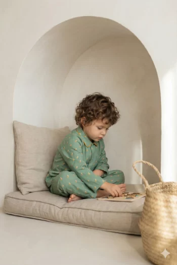 Pyjama long garçon - Renard