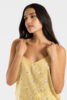 Caraco femme coton fines bretelles cacatoes 2