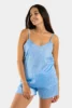 Caraco femme coton fines bretelles femme fleurs oiseaux japon 2