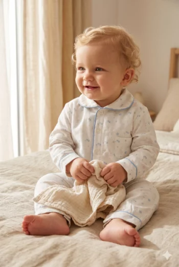 Pyjama combi bébé - Lapins