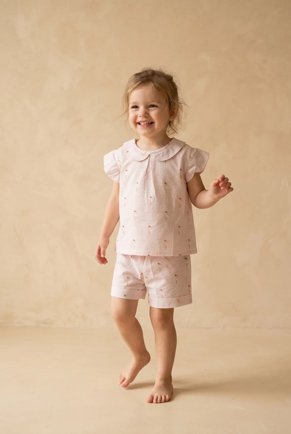 Pyjama court fille - Cornet de glace