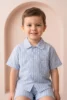 Pyjama court garçon Lancieux chemisette short coton