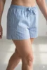 Short femme coton rimini rayures larges