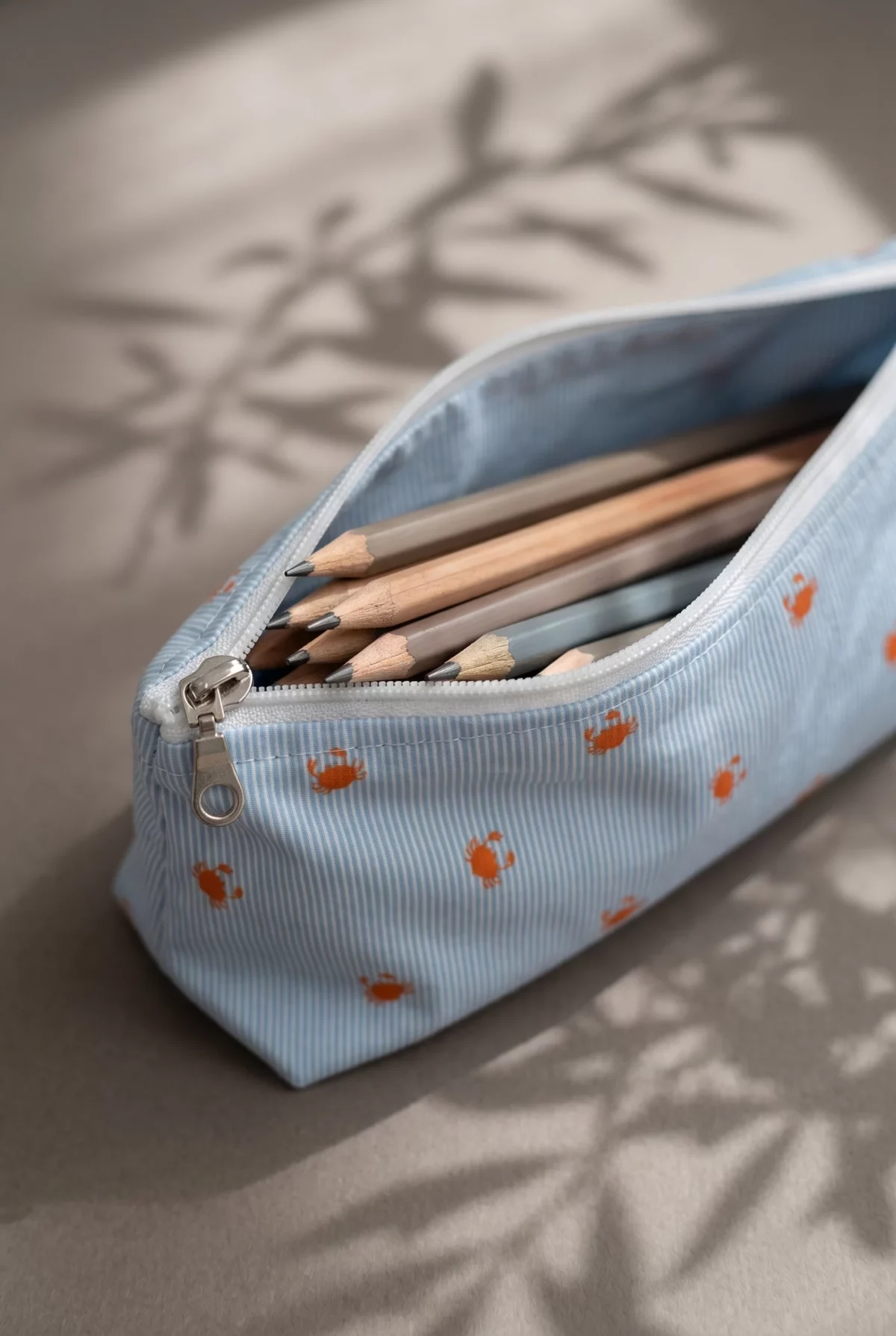 Trousse crayons - Crabes