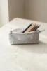 Trousse voilier rayures en coton. Enduit