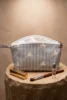 trousse maquillage bateaux coton enduit rayure