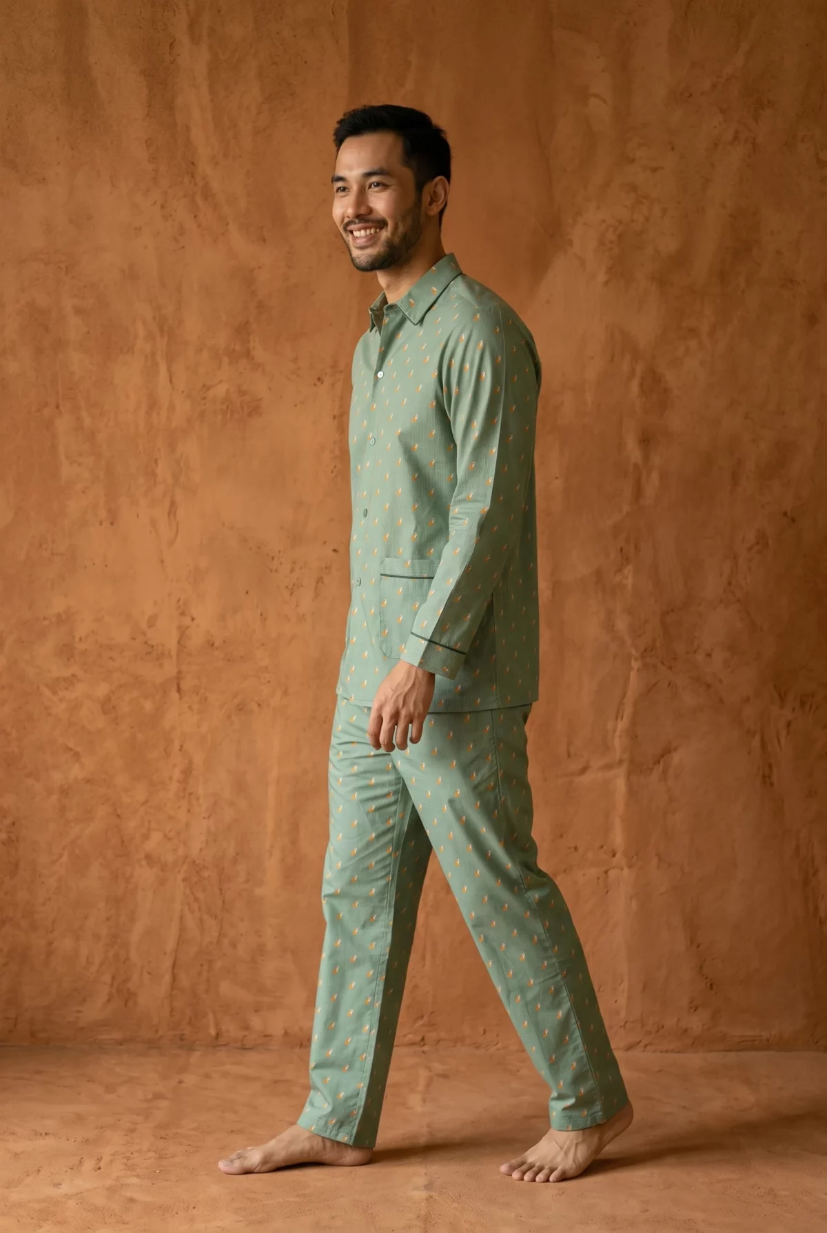 Pyjamas longs homme - Renards